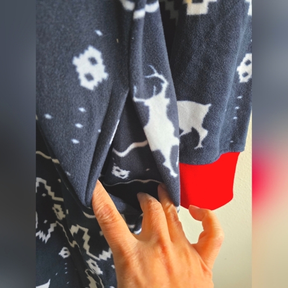 NWT!! Tipsy Elves, Women's Blue Reindeer Jumpsuit, NEW! - $89.95 - Picture 9 of 16